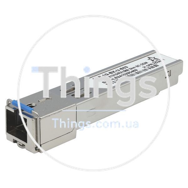 Модуль SFP 1000BASE-BX 1SM WDM SC 3KM TX1310/RX1550nm DDM CM-10129 фото