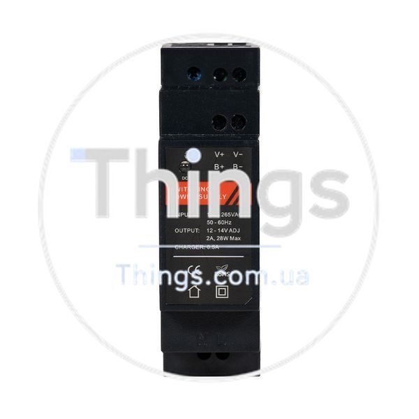 Джерело безперебійного живлення Kraft PSU-1202DIN(P) з кріпленням на DIN-рейку K3-43-00106 фото
