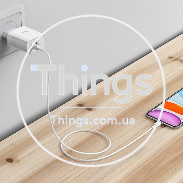 Home Charger 20W PD QC3.0 Hoco C80A &mdash; White К2-000071454 фото