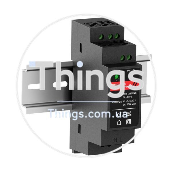 Джерело безперебійного живлення Kraft PSU-1202DIN(P) з кріпленням на DIN-рейку K3-43-00106 фото