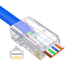 Конектор UTP RJ45 кат. 6 з наскрізними отворами CM-9934 фото 2