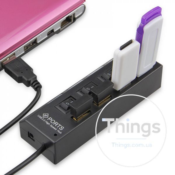 USB HUB Power Button ; USB 2.0 To 4 USB К2-000006361 фото