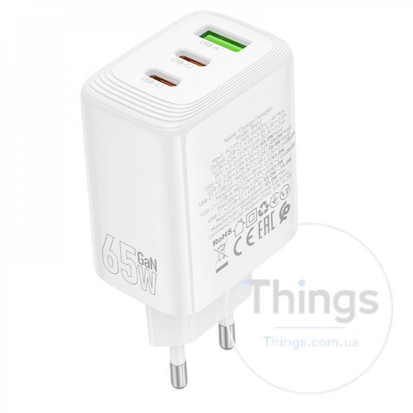 Home Charger 65W 2PD 1U Borofone BN32 K2-000082102 фото