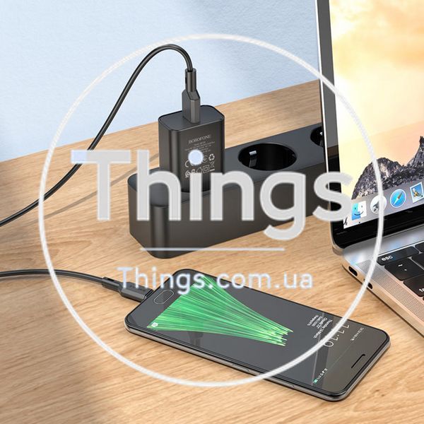 Home Charger | 18W | QC3.0 &mdash; Borofone BA72A &mdash; White K2-000073652 фото