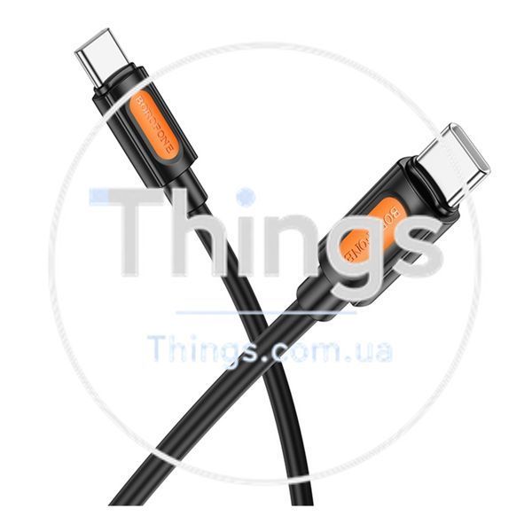 Кабель USB Borofone BX114 Silicone Type-C to Type-C 60W Од1-00045321 фото