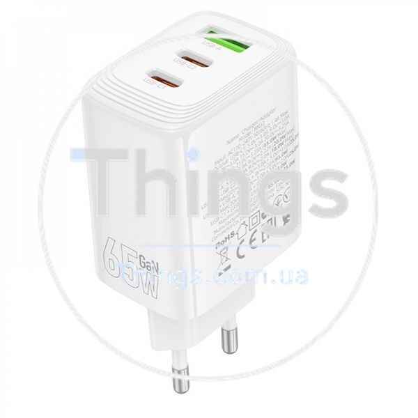 Home Charger 65W 2PD 1U Borofone BN32 K2-000082102 фото