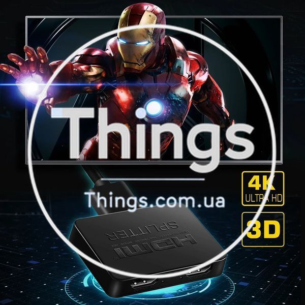 Сплиттер Переключатель Avedio Links 1573 1 вход 2 выхода HDMI 2K 4K ULTRA HD 1080P 3D K1-000704 фото
