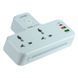 Мережевий Перехідник із Нічником LDNIO SC2311 1 Type-C PD/ 2 USB QC/ 2 PSocket/ Led lamp Од1-00036739 фото 1