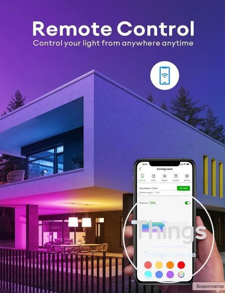 Лампа VOCOlinc GU10 LB2201 Smart Wifi Light Bulbs RGBW Apple HomeKit, Google, Alexa &mdash; 2 шт. K1-000130 фото