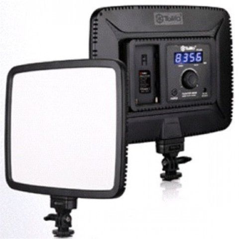 Лампа видеосвет LED PT-24B 24W color 3200-5600K /2400LM/Battery F-750 4400Mah+Charger (240*184*14) К2-000079408 фото