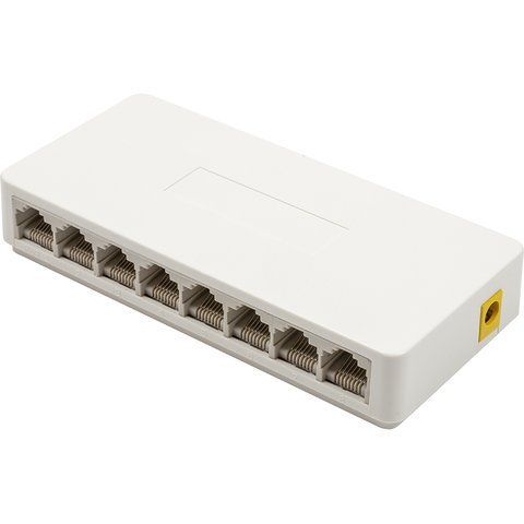 Гігабітний Ethernet комутатор HiSmart (8-Port 10/100/1000Mbps) РР-TV990191 фото