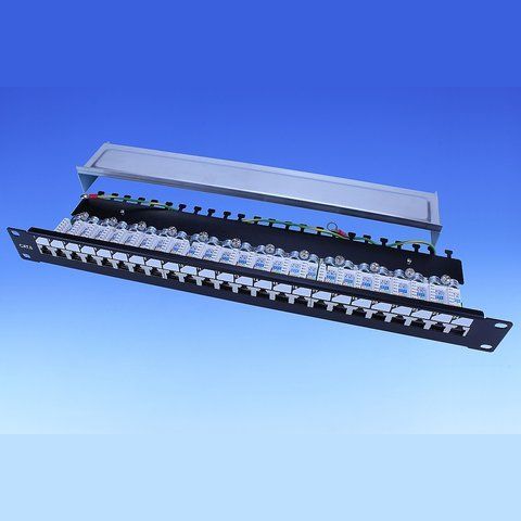 Патч-панель 19" 24xRJ-45 FTP, кат. 6, dual type, EPNew CM-1376 фото
