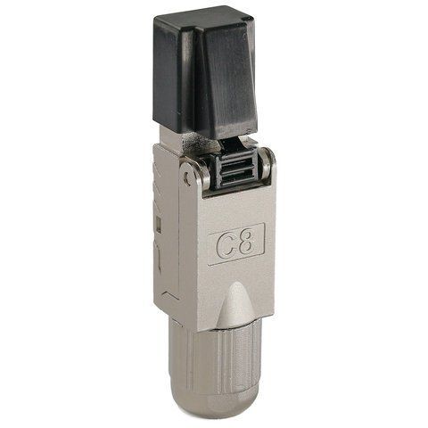 Конектор RJ45 STP кат. 8, екранований, безінструментальний CM-10506 фото