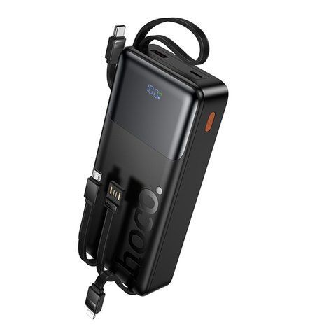 Універсальна Мобільна Батарея Power Bank Hoco J156A Founder 22.5W+PD20W fully compatible power bank with four cables 20000mAh Од1-00048629 фото