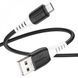 Кабель USB C 3A (1m) Hoco X82 silicone &mdash; Black К2-000072298 фото 1