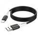 Кабель USB C 3A (1m) Hoco X82 silicone &mdash; Black К2-000072298 фото 5