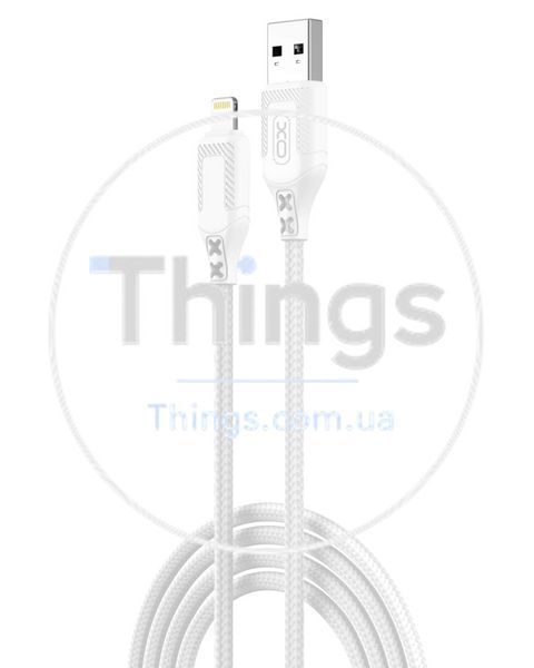 Кабель USB XO NB235 Zebra series Braided 2.4A Lightning Од1-00039261 фото