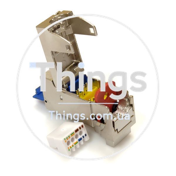Модуль экранированный xs500 Keystone, кат. 6a, Corning CM-626 фото