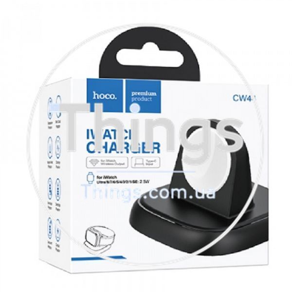 Wireless Charger Hoco CW44 for iWatch &mdash; Black K2-000073482 фото