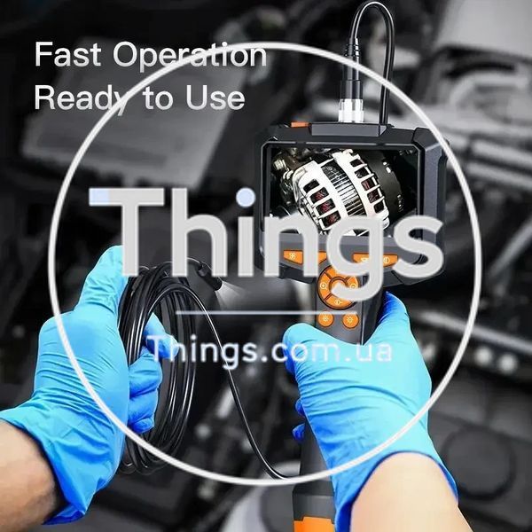 Эндоскоп Industrial Endoscope G20 с экраном, цифровой водонепроницаемый бороскоп-5 м, промышленный эндоскоп K1-000697 фото