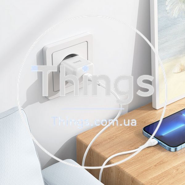 Home Charger 30W PD Hoco N32 Glory &mdash; white К2-000077495 фото