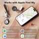 Трекер Tukio TX02 Lucid, Bluetooth для ключів і речей, чорний, сумісний з Apple Find My, IP67, CR2032, 80&ndash;100 dB K1-000840 фото 3