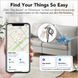 Трекер Tukio TX02 Lucid, Bluetooth для ключів і речей, чорний, сумісний з Apple Find My, IP67, CR2032, 80&ndash;100 dB K1-000840 фото 4