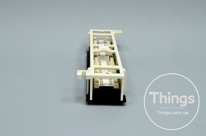 Патч-панель настінна 12xRJ-45 UTP, кат. 6, dual type CM-1372 фото