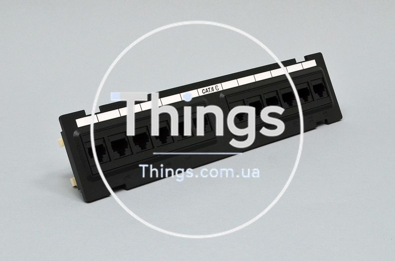 Патч-панель настенная 12xRJ-45 UTP, кат. 6, dual type CM-1372 фото
