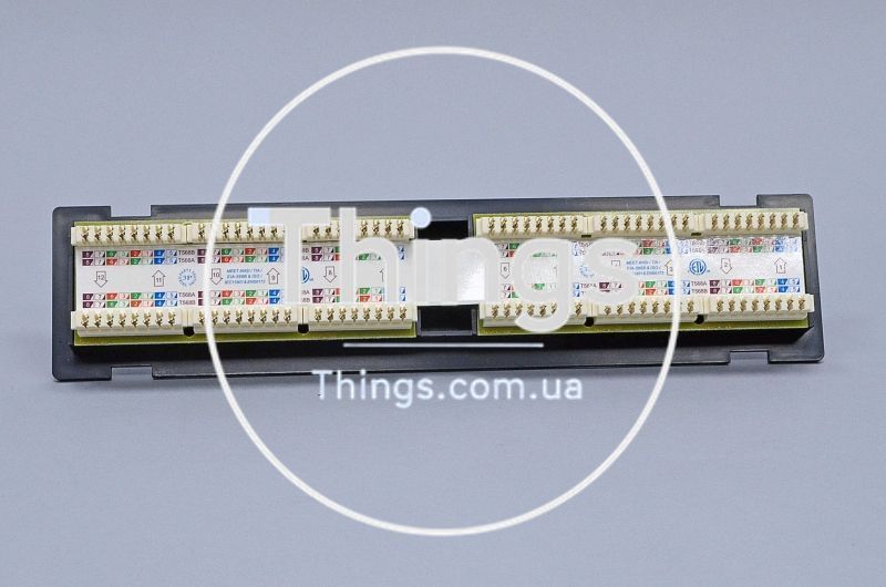 Патч-панель настенная 12xRJ-45 UTP, кат. 6, dual type CM-1372 фото