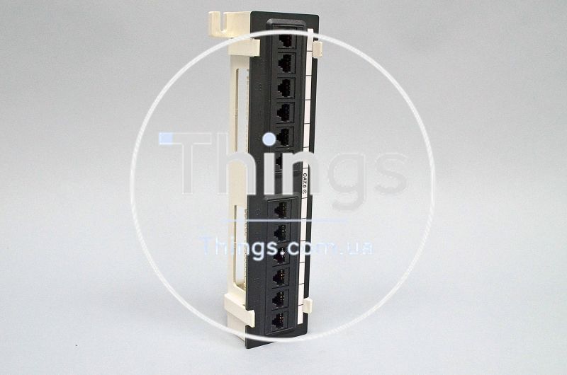 Патч-панель настенная 12xRJ-45 UTP, кат. 6, dual type CM-1372 фото