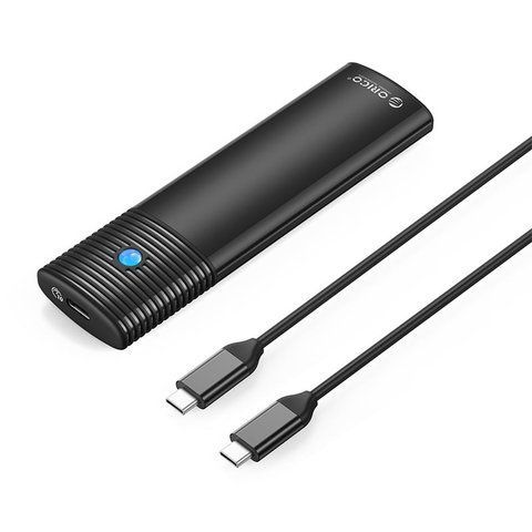 Зовнішня кишеня ORICO USB3.2 Gen2 USB-C M.2 NVMe/NGFF(SATA) Dual Protocol SSD HC380503 фото