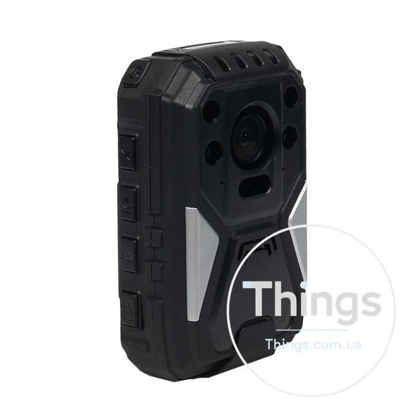 Нагрудний відеореєстратор RECODA M505B-WG 2K(4Mp) 128GB GPS WI-FI K3-75-00215 фото