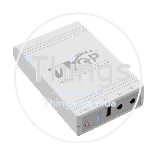Джерело безперебійного живлення Mini UPS WGP UPS103C 16000mAh 5V/12V/12V, Li-ion 4*4Ah, для роутера та оптичного терміналу K3-42-00248 фото
