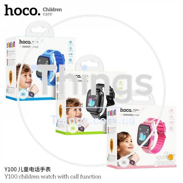 Smart Baby Watch (Call Version) &mdash; Hoco Y100 &mdash; Black K2-000080565 фото