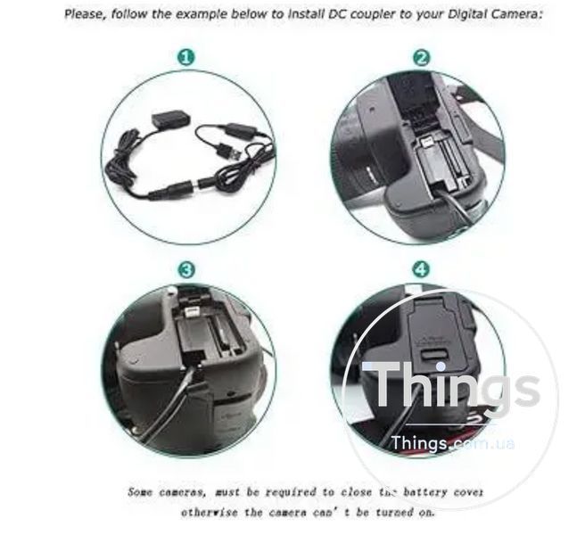 Зарядний пристрій Raeisusp Power Adapter HNT-QC530 USB адаптер живлення 10 W для камер Nikon K1-000195 фото