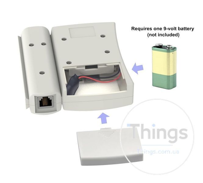 Кабельний тестер VCELINK GJ468 RJ-45 + RJ-11 K1-000279 фото