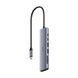 USB-C хаб 7-в-1 Cudy UH407 HDMI 4K@60Hz, 2 USB-A, 2 USB-C, SD-card, TF-card K3-73-00672 фото 1