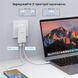 Мережевий зарядний пристрій Choetech PD6011 Ultra thin PD67W GAN A+C White K3-43-00155 фото 5