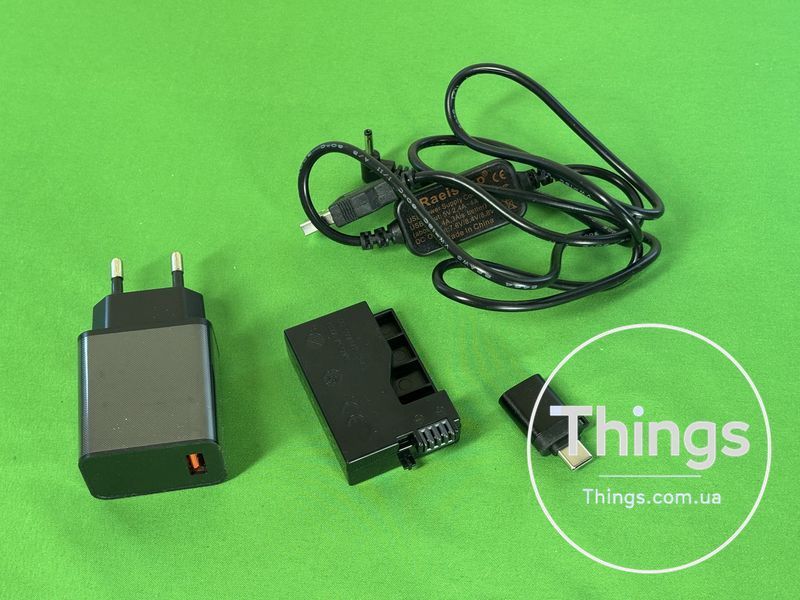 Зарядний пристрій Raeisusp Power Adapter HNT-QC530 USB адаптер живлення 10 W для камер Nikon K1-000195 фото