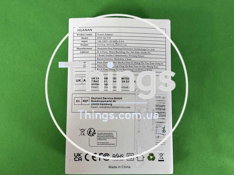 Зарядное устройство Raeisusp Power Adapter HNT-QC530 USB адаптер питания 10W для камер Nikon K1-000195 фото