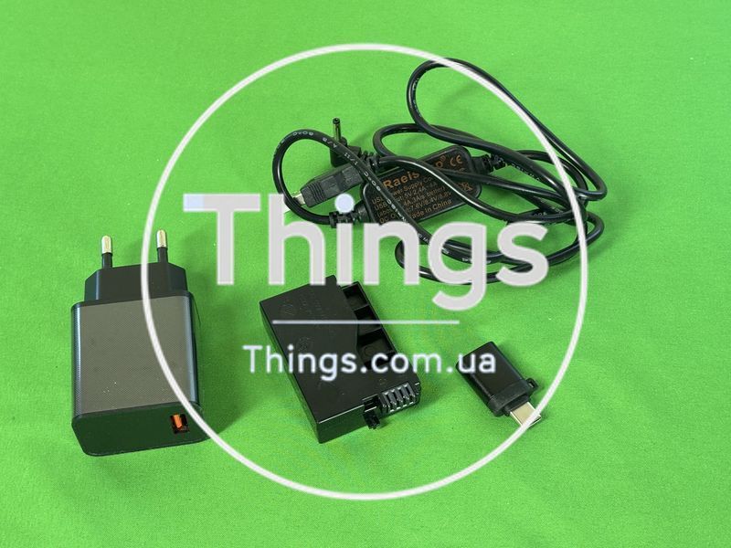 Зарядное устройство Raeisusp Power Adapter HNT-QC530 USB адаптер питания 10W для камер Nikon K1-000195 фото