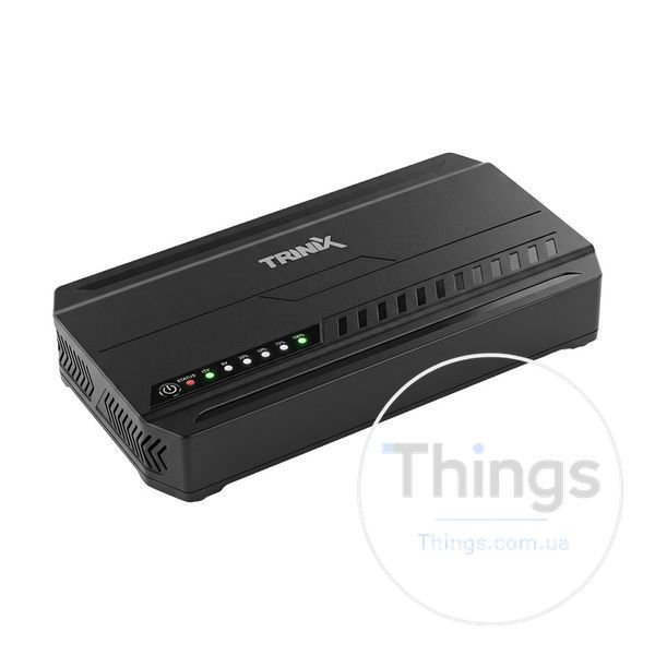 Джерело безперебійного живлення DC UPS Trinix TRX-MUPS-1848 Type-C (24000mAh LiFePo4) 5V/9V/12V/48V/PoE, LiFePo4 4*6Ah, для роутера і медіаконвертера K3-42-00173 фото