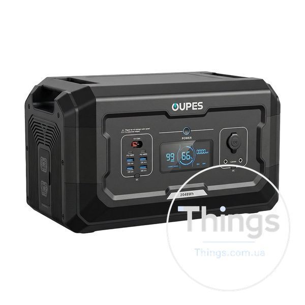 Додаткова батарея OUPES S2-BAT 2048Wh LiFePO4 для портативної зарядної станції Mega 1 S1 K3-42-00305 фото