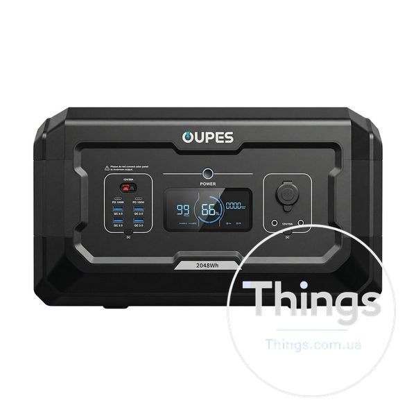 Додаткова батарея OUPES S2-BAT 2048Wh LiFePO4 для портативної зарядної станції Mega 1 S1 K3-42-00305 фото