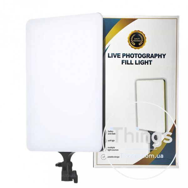 Лампа видеосвет LED 2316 23x16 cm 240 Lights 2700K-6000K К2-000075541 фото