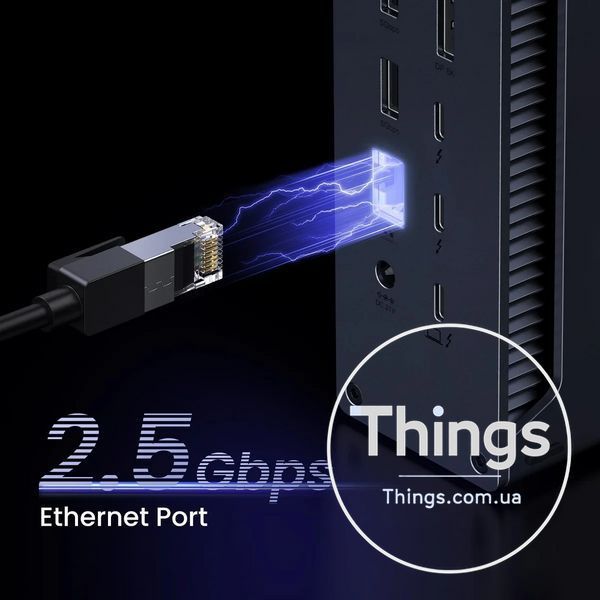 Концентратор Док-станція 13 in 1 UGREEN U710 Thunderbolt 4 док-станція 40 Гбіт/с 4K 8K зарядка 90 Вт для ноутбука MacBook Windows K1-000512 фото