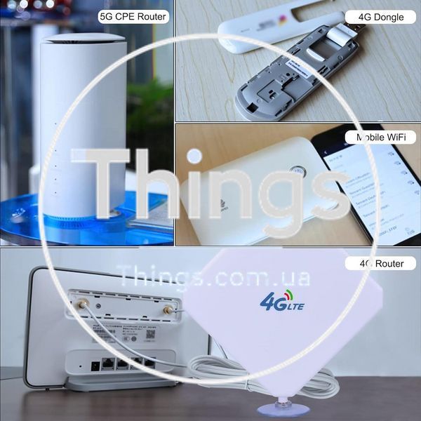 Антенна SMA 4G LTE с двойным Mimo усилением 35 дБи сетевая антенна для мобильных точек доступа маршрутизаторов LTE K1-000690 фото