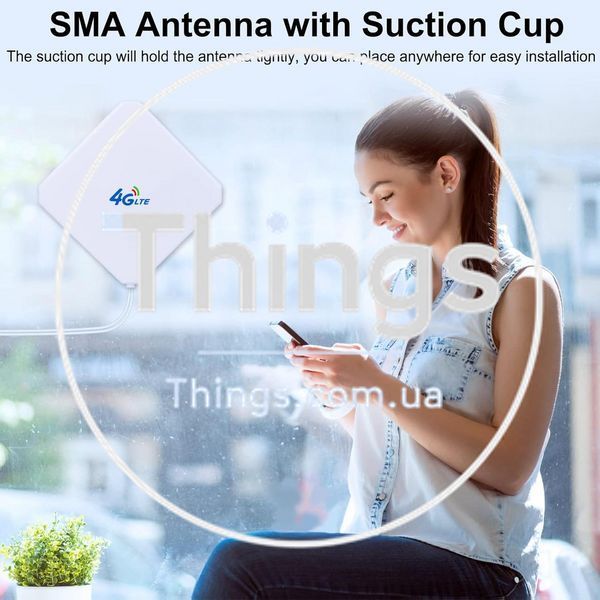 Антенна SMA 4G LTE с двойным Mimo усилением 35 дБи сетевая антенна для мобильных точек доступа маршрутизаторов LTE K1-000690 фото