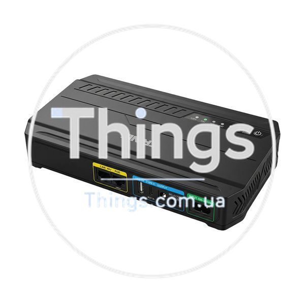 Джерело безперебійного живлення DC UPS Trinix TRX-MUPS-1848 Type-C (24000mAh LiFePo4) 5V/9V/12V/48V/PoE, LiFePo4 4*6Ah, для роутера і медіаконвертера K3-42-00173 фото